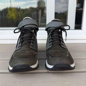 Sperry Men's Charcoal and Black Boots